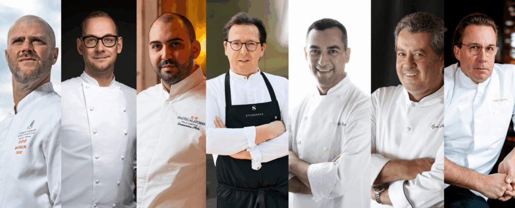 18 Étoiles MICHELIN dans le jury de la demi-finale internationale de Chef Balfegó à Paris